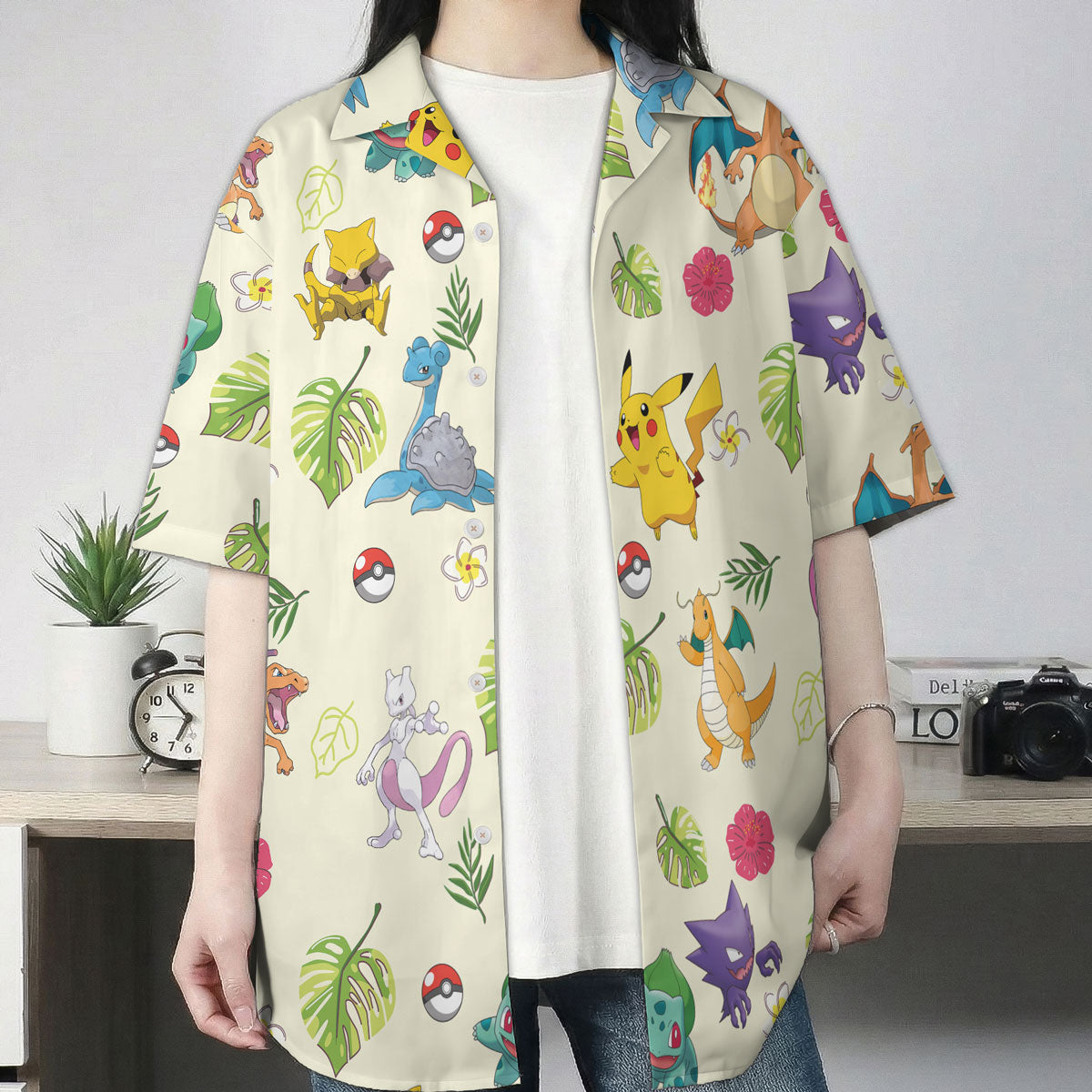 Pokemon Tropical Cream Anime Hawaiian Shirt – Moonbestprint