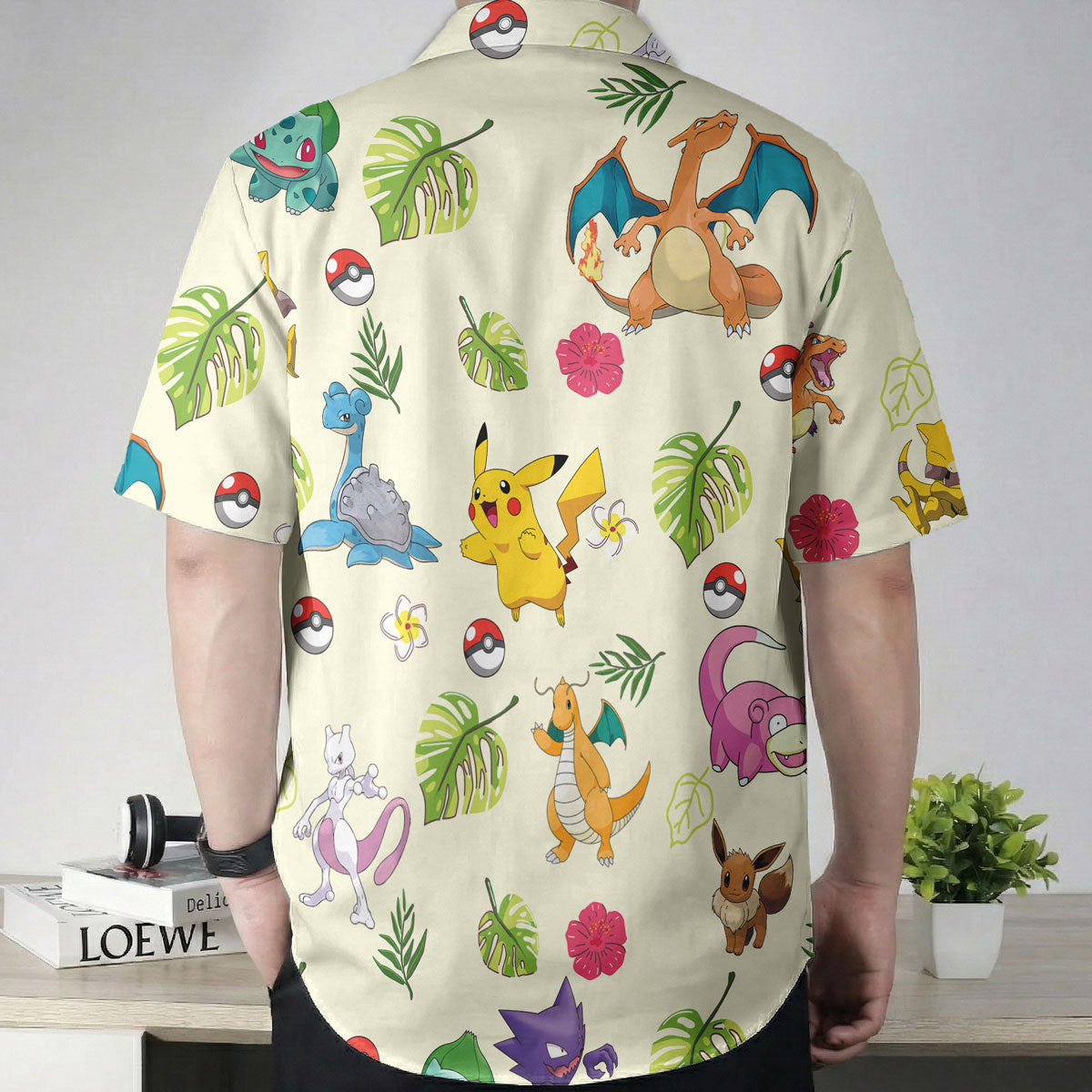 Pokemon Tropical Cream Anime Hawaiian Shirt – Moonbestprint