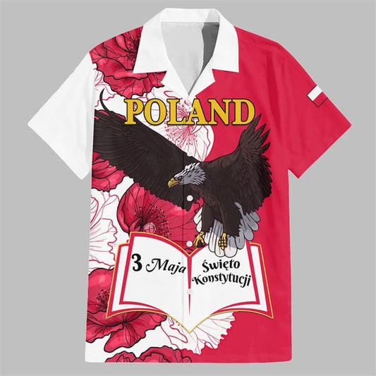 Poland Constitution Day Polska Swieto Konstytucji 3 Maja Hawaiian Shirt - Moonbestprint