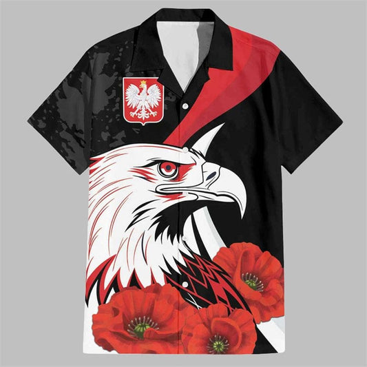Poland Eagle Hawaiian Shirt - Moonbestprint