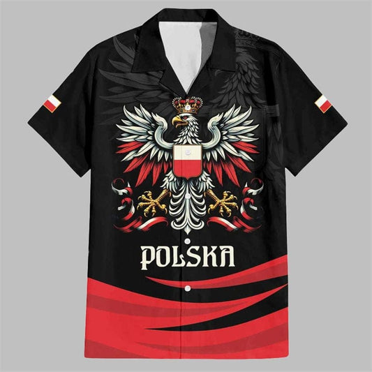 Poland National Flag Day Hawaiian Shirt - Moonbestprint