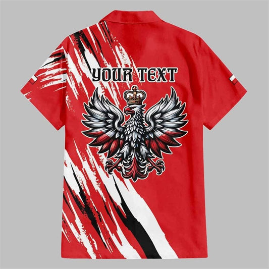 Poland National Flag Day Polsk Eagle Hawaiian Shirt - Moonbestprint