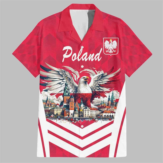 Poland White-Tailed Eagle Hawaiian Shirt - Moonbestprint