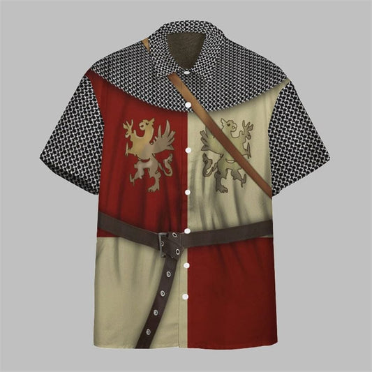 Polish Knight Hawaiian Shirt - Moonbestprint