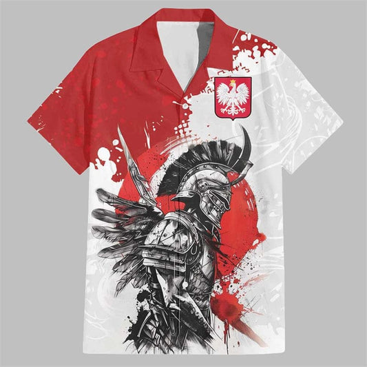 Polish Winged Hussar Hawaiian Shirt - Moonbestprint