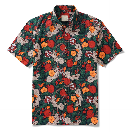 Pomegranate Grove Hawaiian Shirt - Moonbestprint
