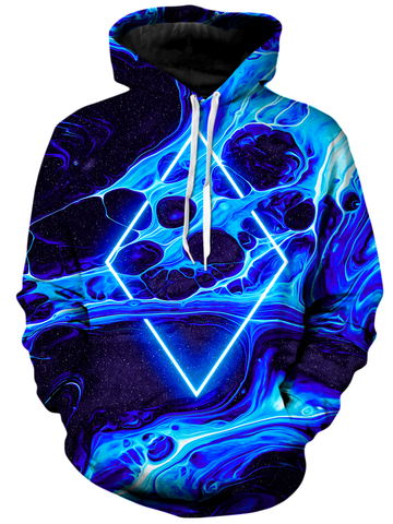 Portal Home Blue Unisex Hoodie -Moonbestprint