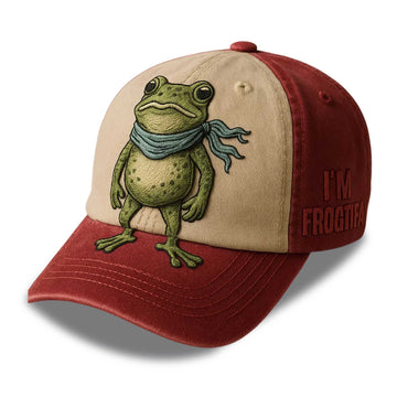 Portland Frog I'm Frogtifa Baseball Cap -Moonbestprint