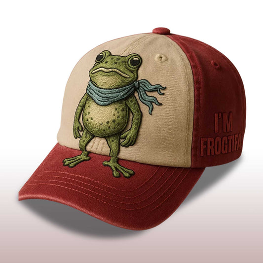 Portland Frog I'm Frogtifa Baseball Cap -Moonbestprint