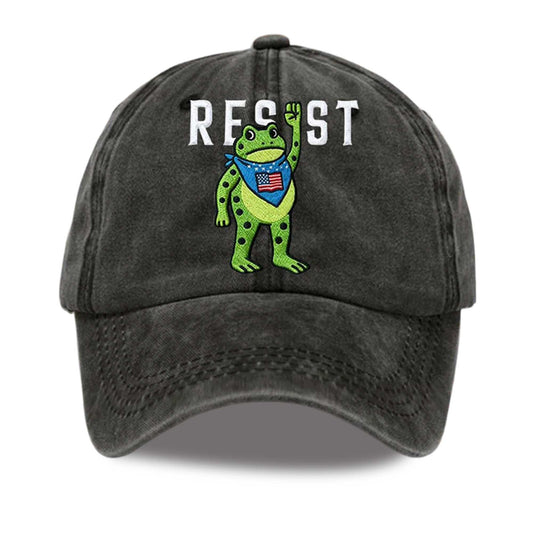 Portland Frog Resist America Baseball Cap -Moonbestprint