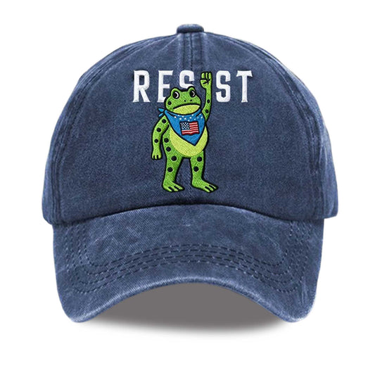 Portland Frog Resist America Baseball Cap -Moonbestprint