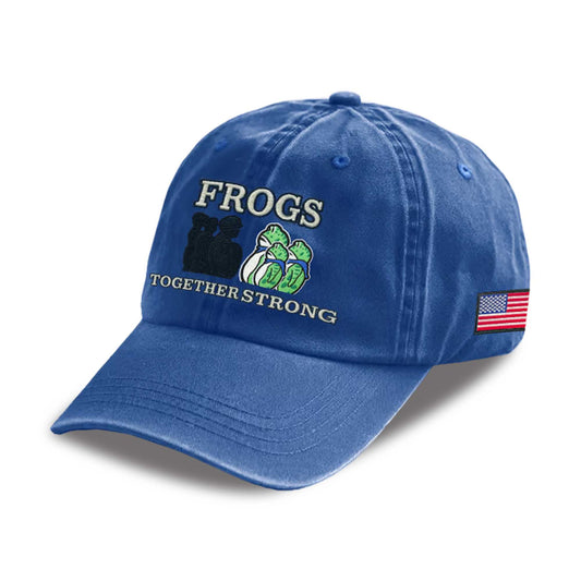 Portland Frogs Together Strong Baseball Cap -Moonbestprint