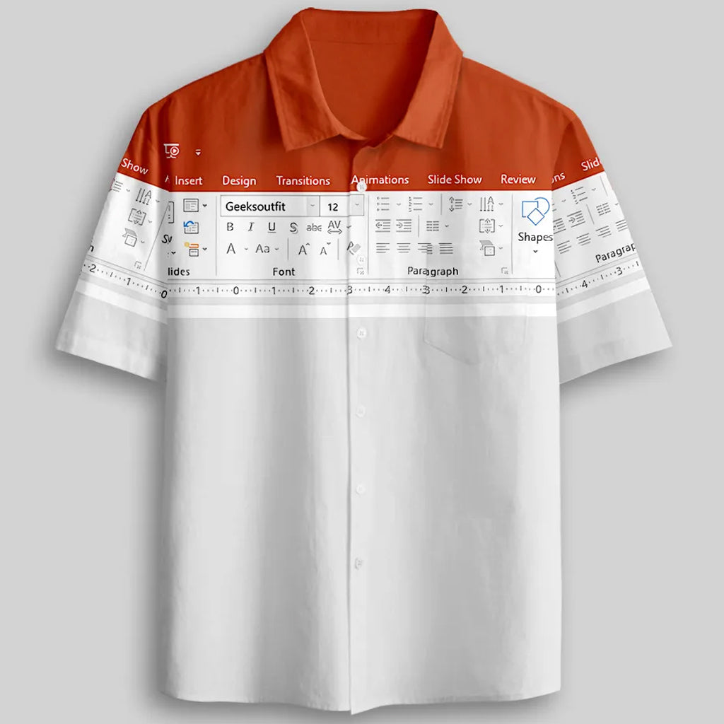 PowerPoint Funny Work 2026 Hawaiian Shirt – Moonbestprint