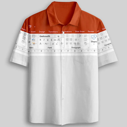 PowerPoint Funny Work 2026 Hawaiian Shirt – Moonbestprint