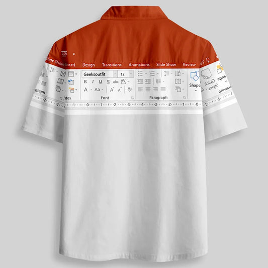 PowerPoint Funny Work 2026 Hawaiian Shirt – Moonbestprint