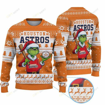 Premium Ugly Chritsmas Sweater For Fan Houston Astros Ugly Sweater, MLB Chritsmas Sweater Moonbestprint