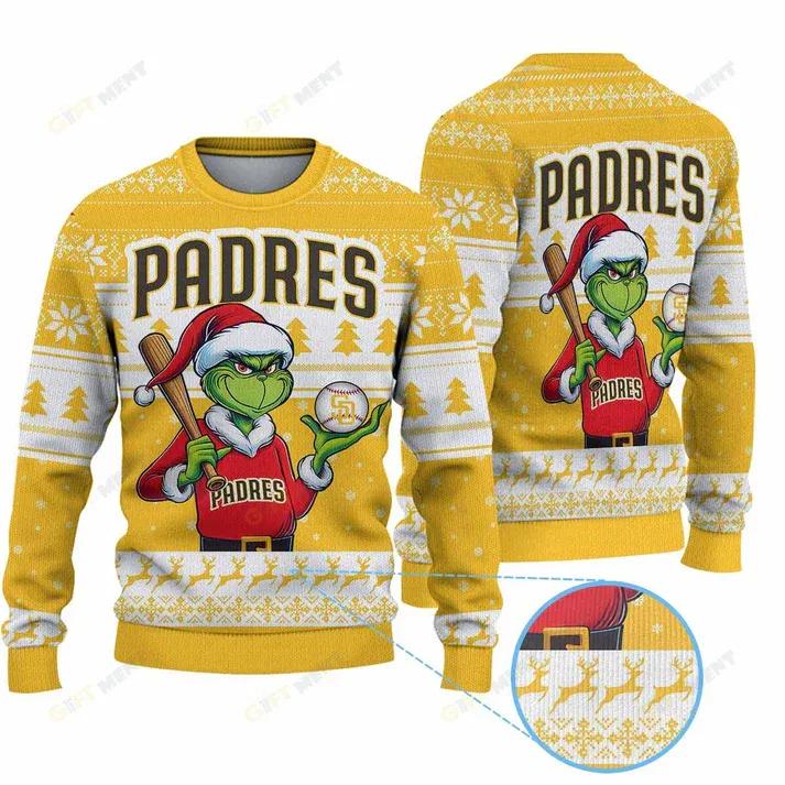 Premium Ugly Chritsmas Sweater For Fan San Diego Padres Ugly Sweater, MLB Chritsmas Sweater Moonbestprint