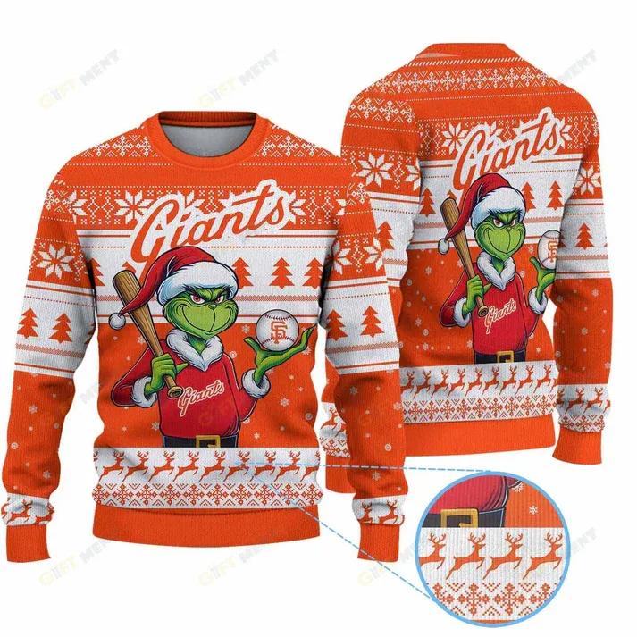Premium Ugly Chritsmas Sweater For Fan San Francisco Giants Ugly Sweater, MLB Chritsmas Sweater Moonbestprint