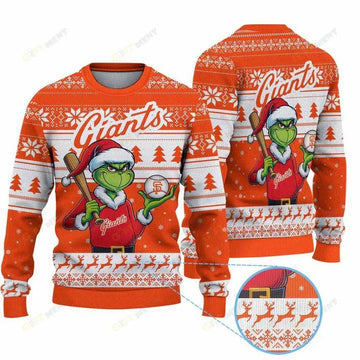 Premium Ugly Chritsmas Sweater For Fan San Francisco Giants Ugly Sweater, MLB Chritsmas Sweater Moonbestprint