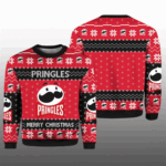 Pringles Snack Brand Ugly Christmas Sweater 2025 – Moonbestprint