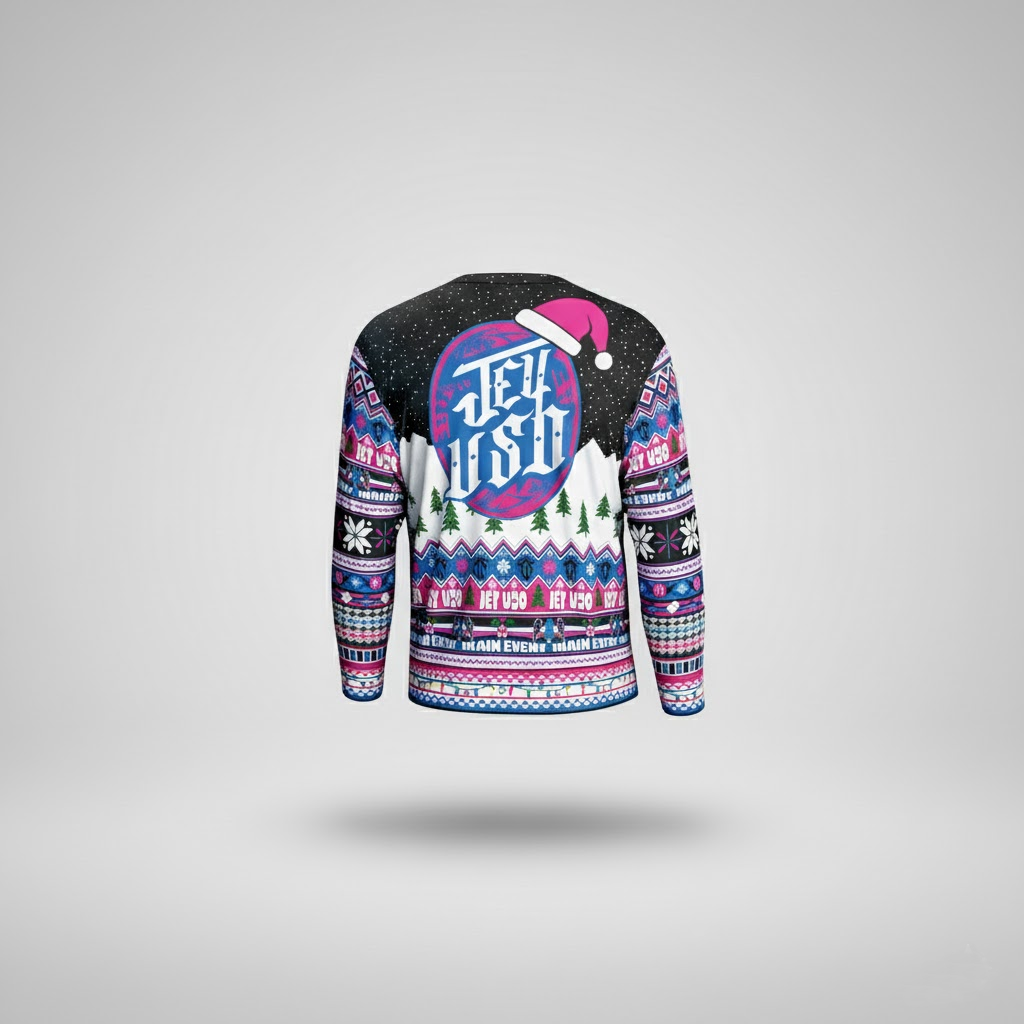 ProSphere Black Jey Uso Holiday Ugly Christmas Sweater 2025 – Moonbestprint