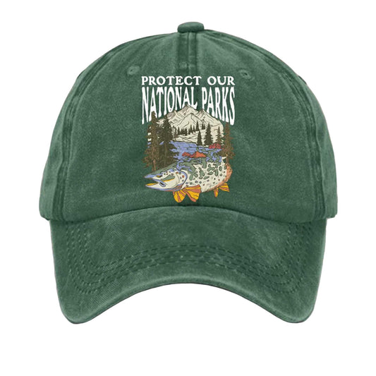 Protect Our National Parks Hat -Moonbestprint