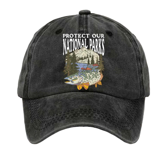 Protect Our National Parks Hat -Moonbestprint