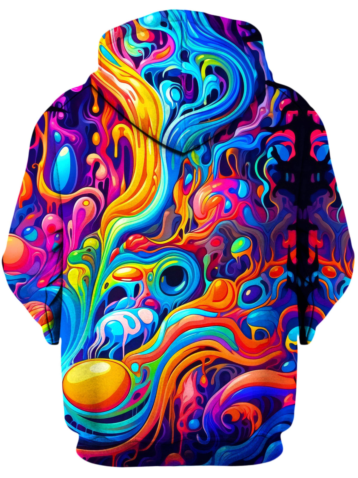 Kandi Swirl Unisex Zip-Up Hoodie -Moonbestprint