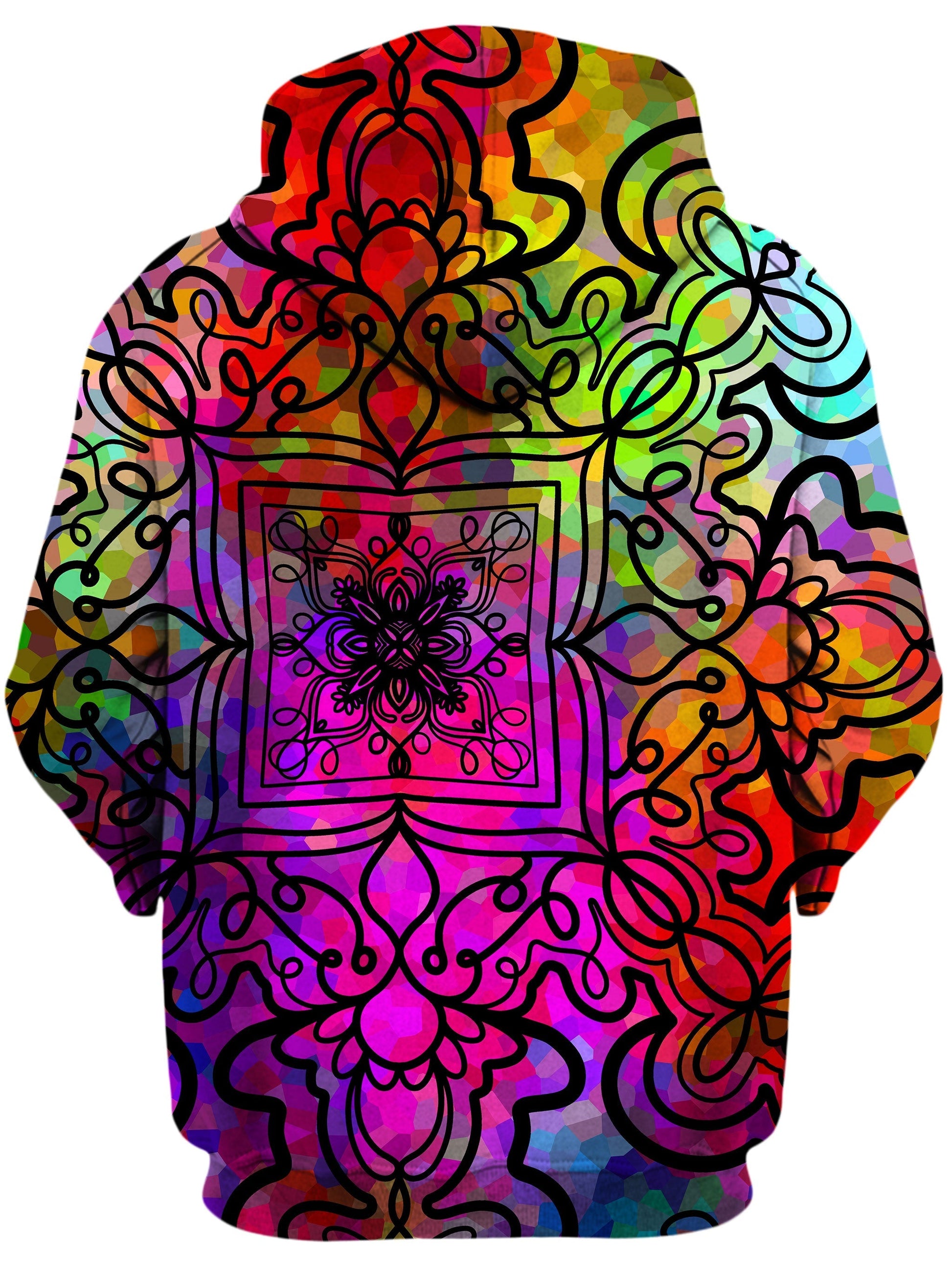 Ornate on Plasma Unisex Zip-Up Hoodie -Moonbestprint