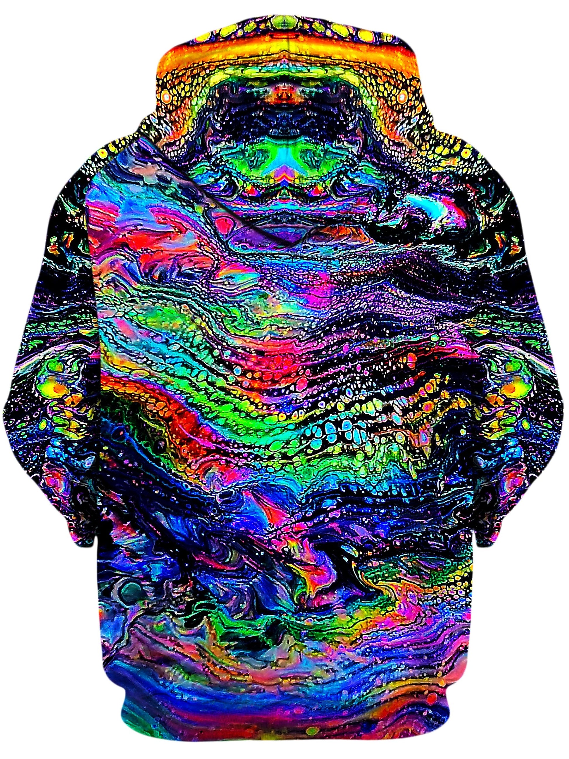Galactic Drip Unisex Zip-Up Hoodie -Moonbestprint
