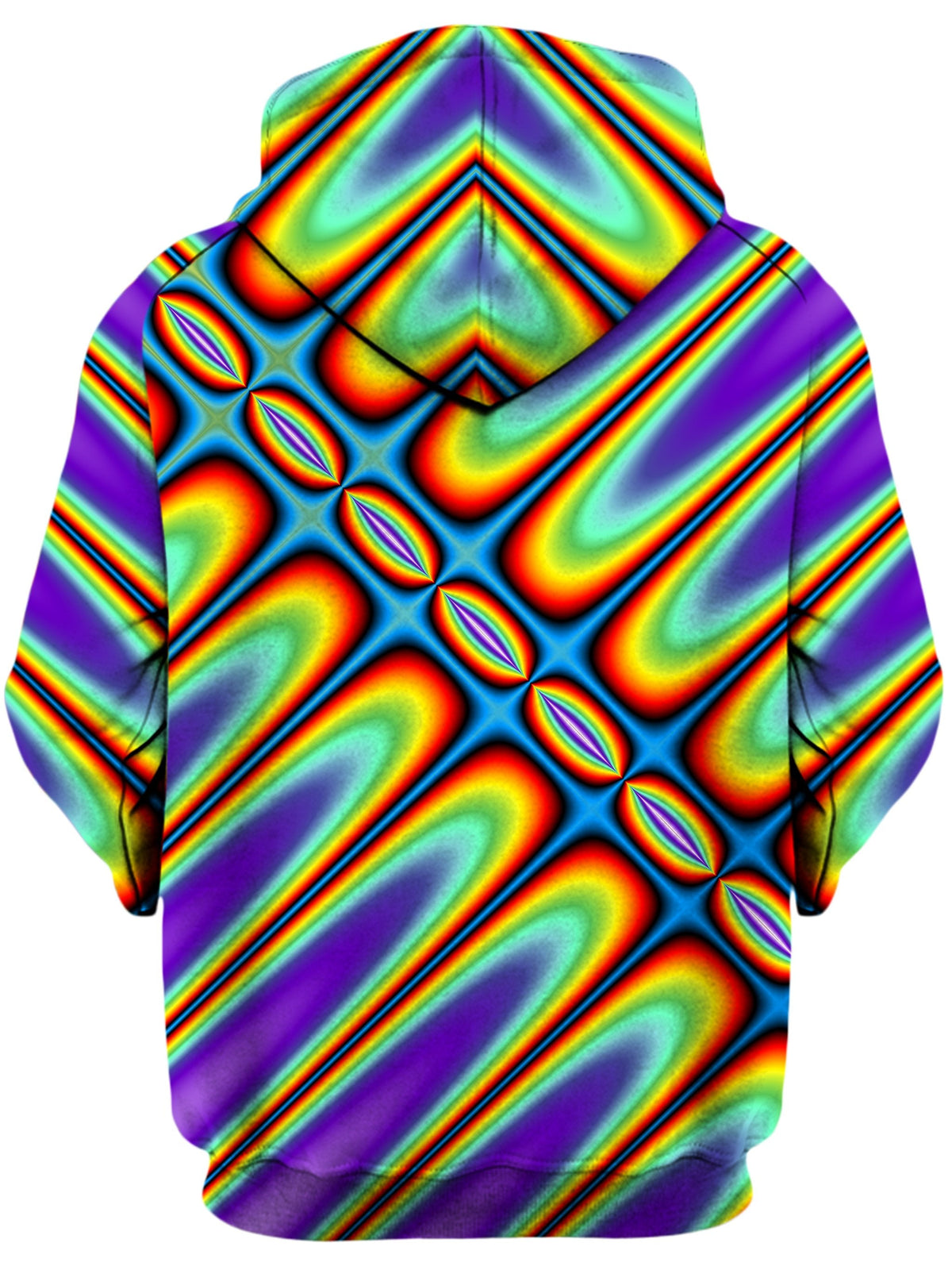 Fractal Groove Unisex Hoodie -Moonbestprint