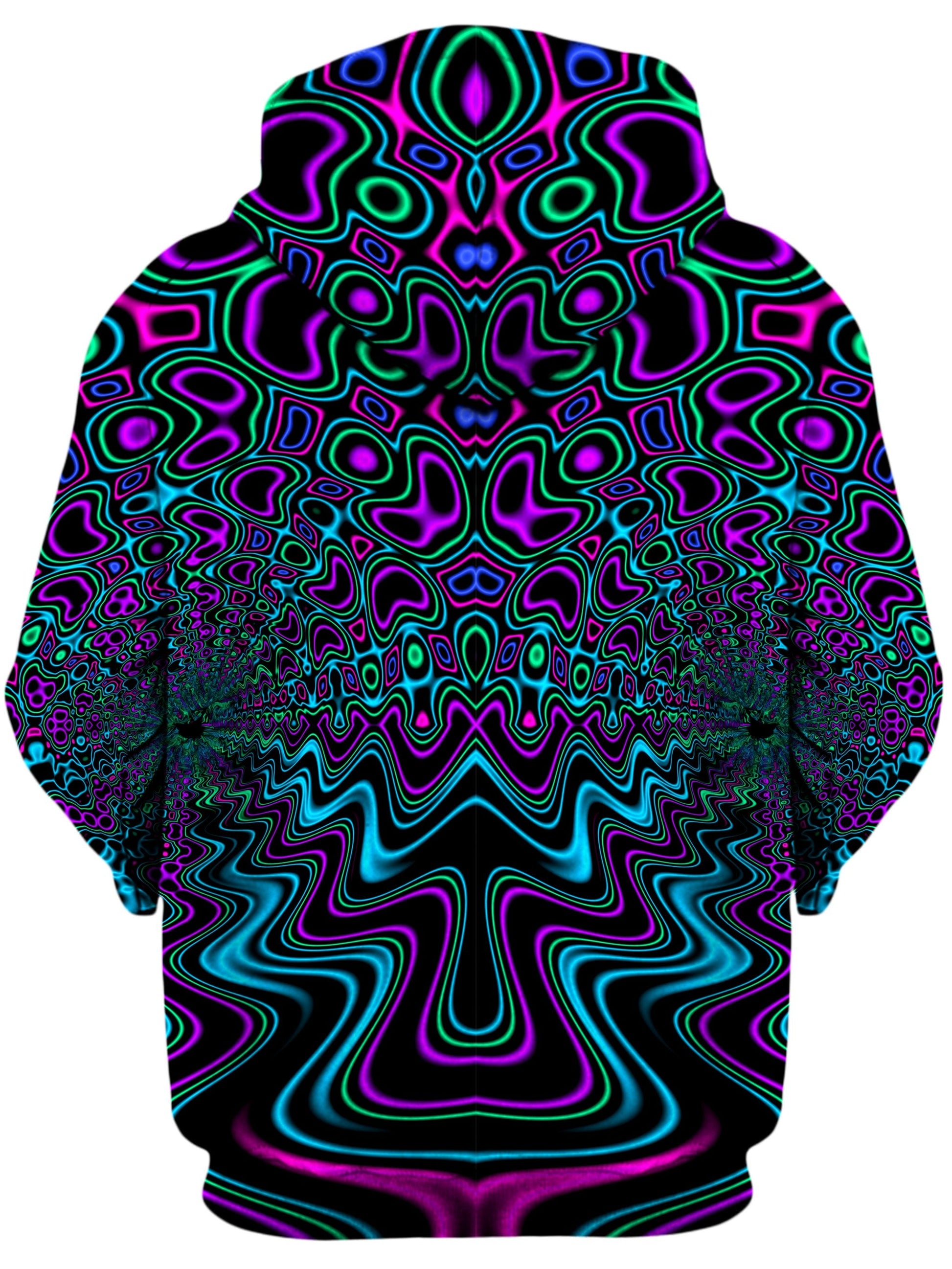 Fractal River Unisex Hoodie -Moonbestprint