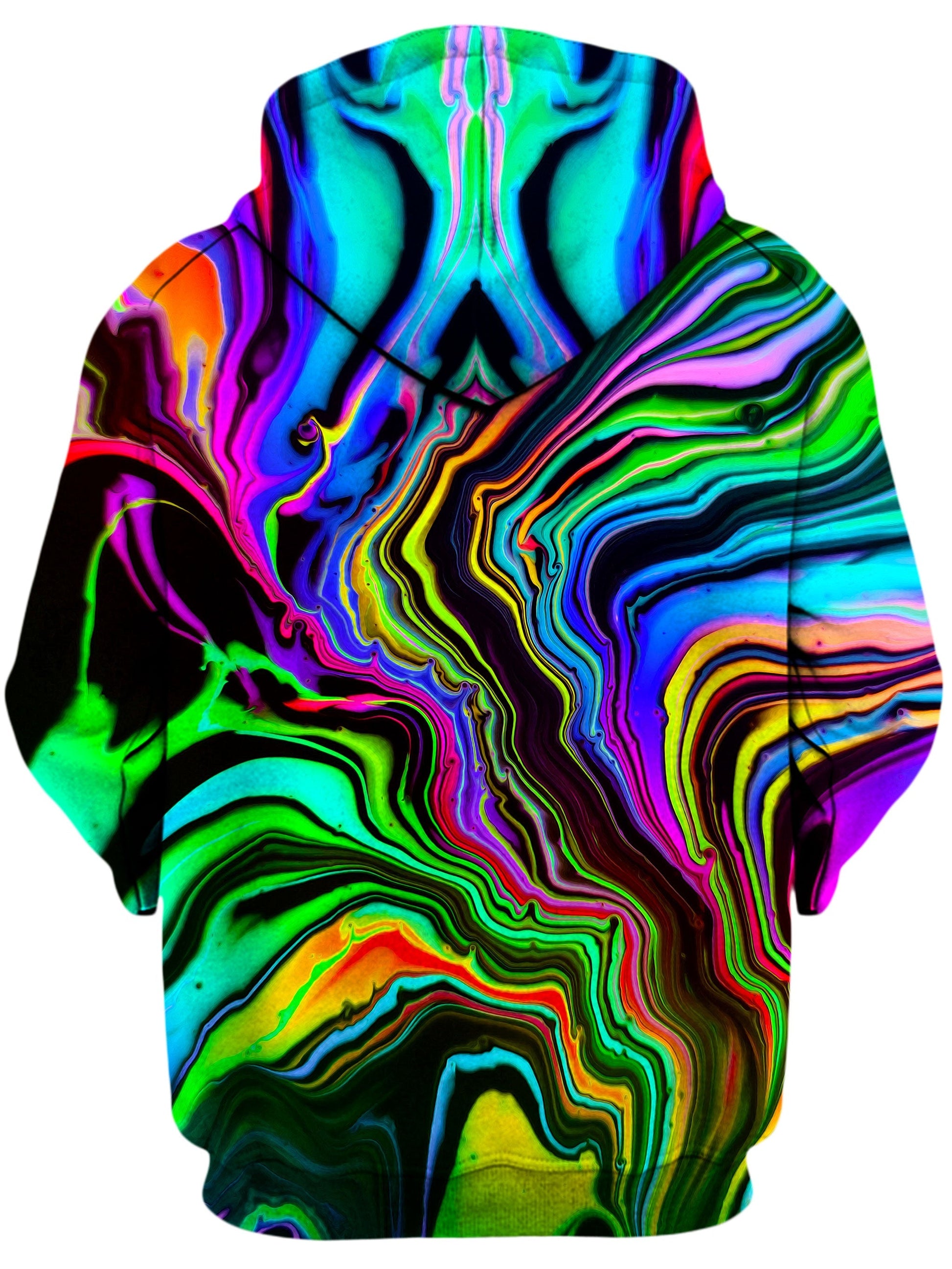 Rainbow Rift Unisex Zip-Up Hoodie -Moonbestprint