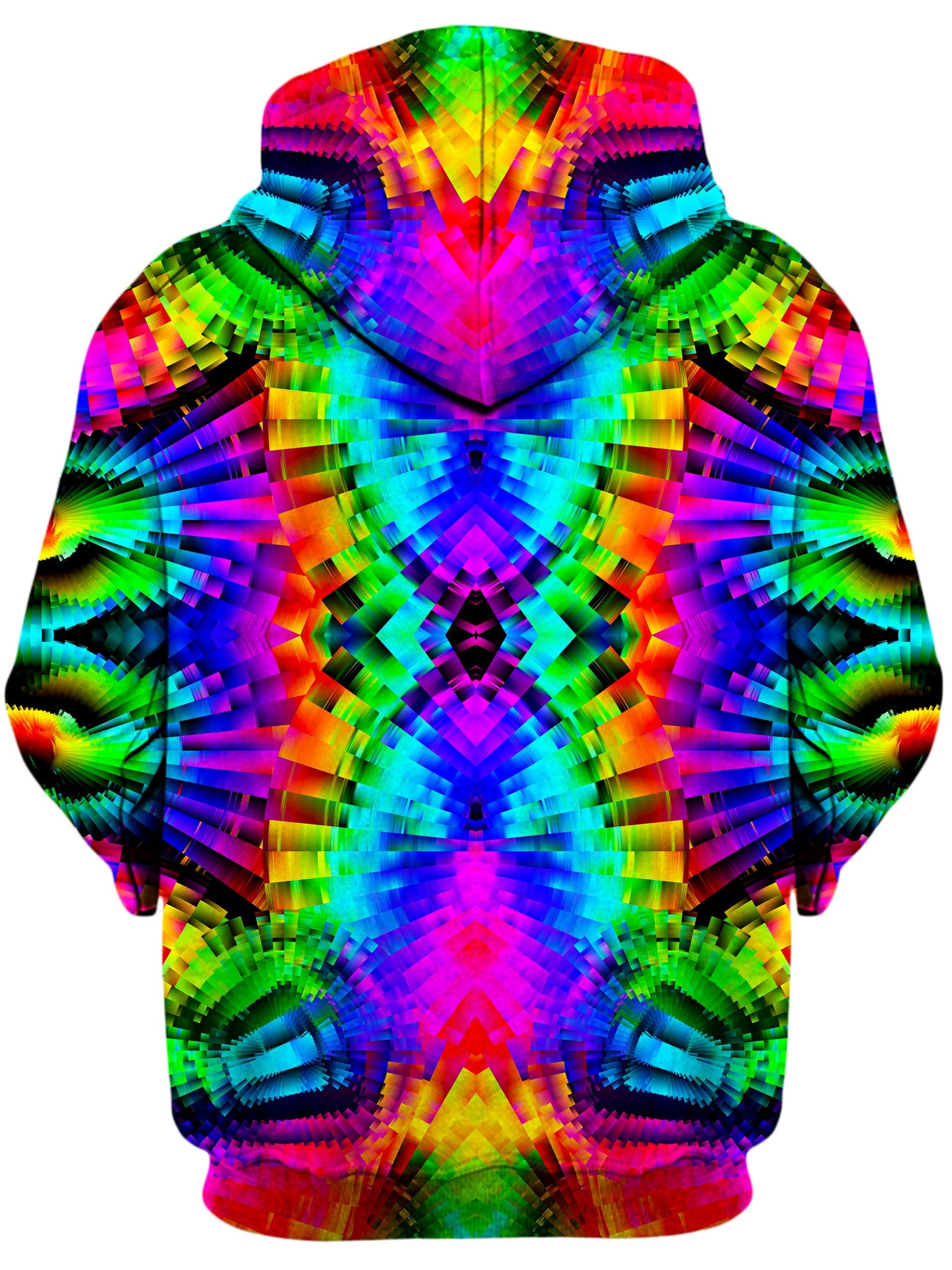 Reality Breakdown Unisex Zip-Up Hoodie -Moonbestprint