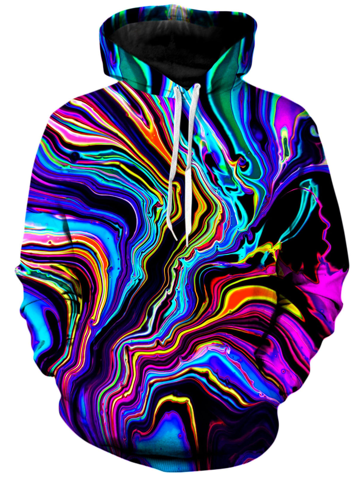 Neon Rift Unisex Hoodie -Moonbestprint