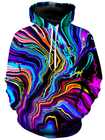 Neon Rift Unisex Hoodie -Moonbestprint