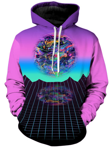 Psychedelic Outrun Unisex Hoodie -Moonbestprint