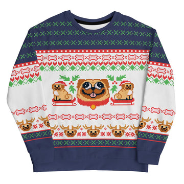 Pugly Ugly Christmas Sweater 2025 – Moonbestprint