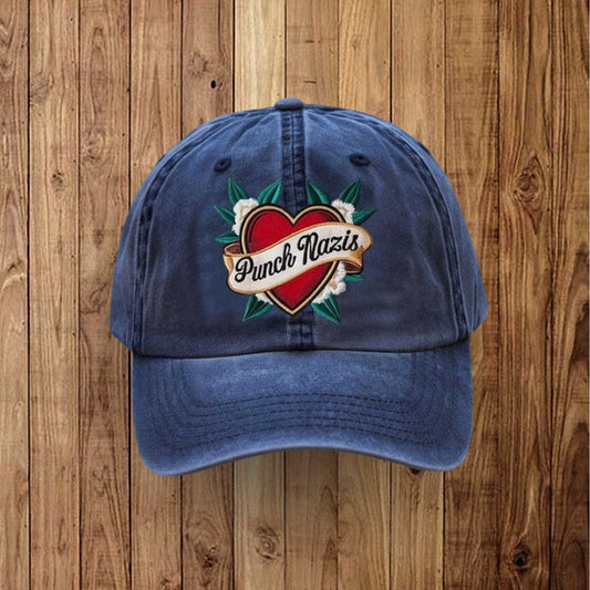 Punch Nazis FDT Tax Tighting Hat -Moonbestprint