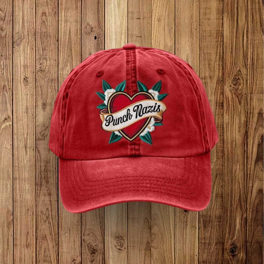 Punch Nazis FDT Tax Tighting Hat -Moonbestprint