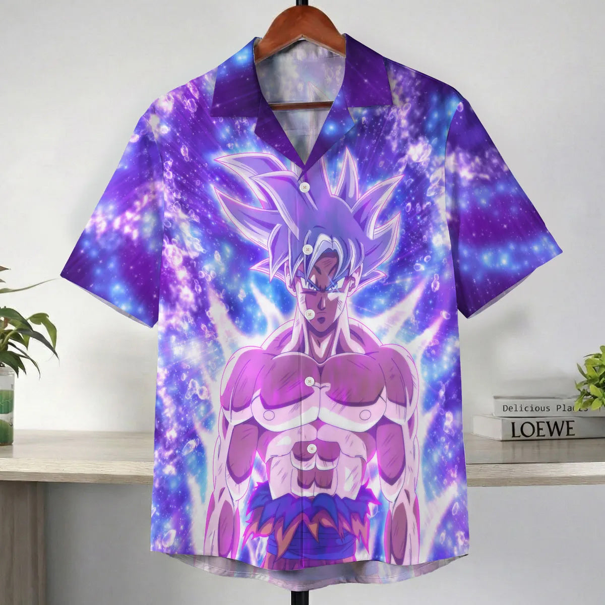 Purple Ultra Instinct Goku Dragon Ball Super Hawaiian Shirt – Moonbestprint