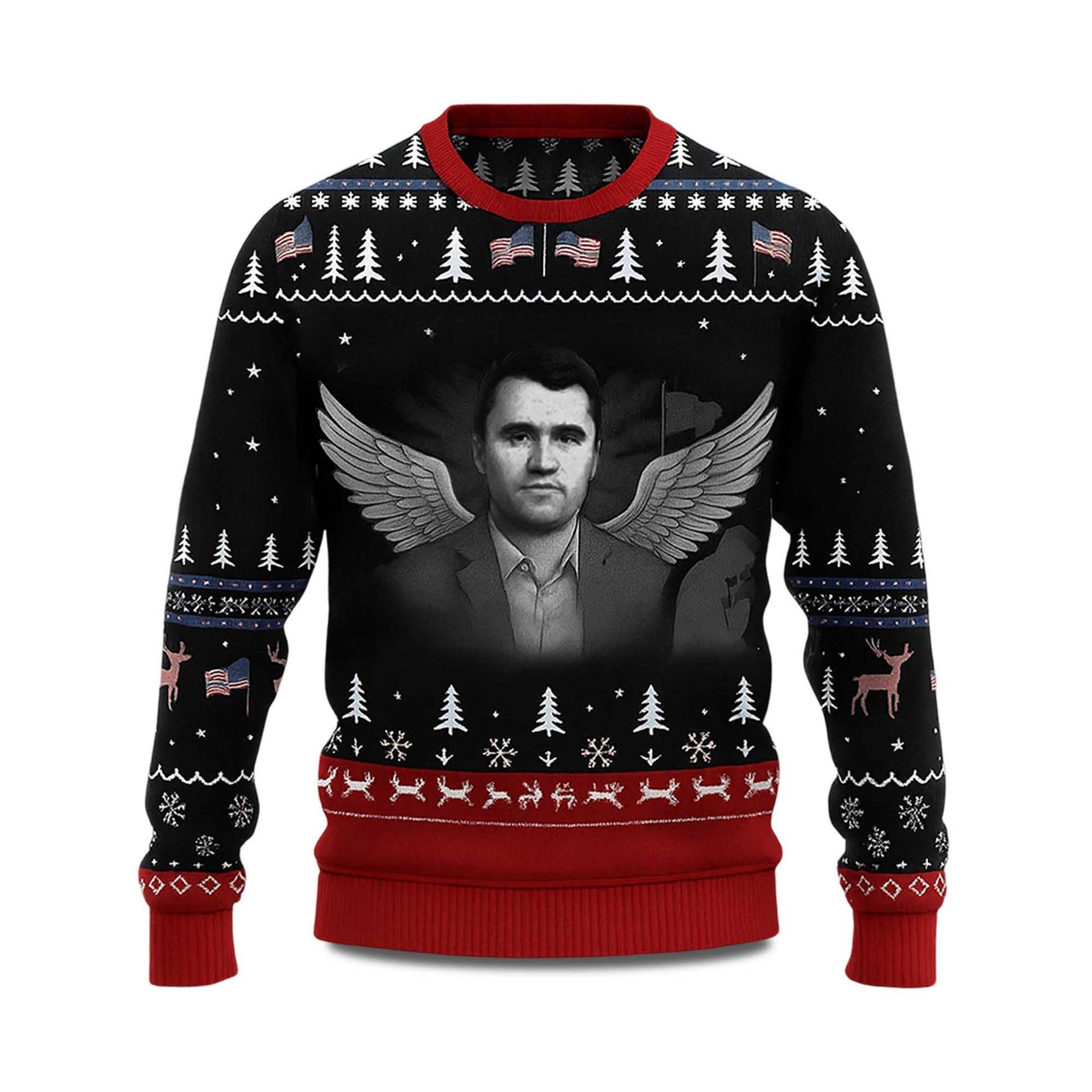 2026 In Love Memory Charlie Kirk Ugly Christmas Sweater Moonbestprint