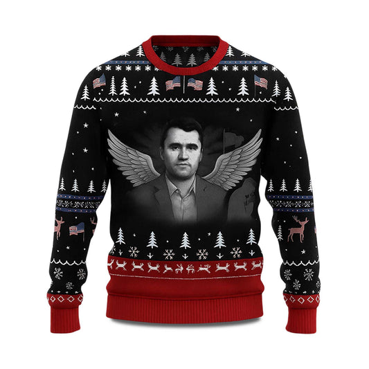 2026 In Love Memory Charlie Kirk Ugly Christmas Sweater Moonbestprint
