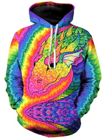 Rainbow Dragon Unisex Hoodie -Moonbestprint