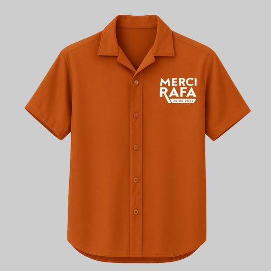 Rafael Nadal Merci Rafa Hawaiian Shirt - Moonbestprint
