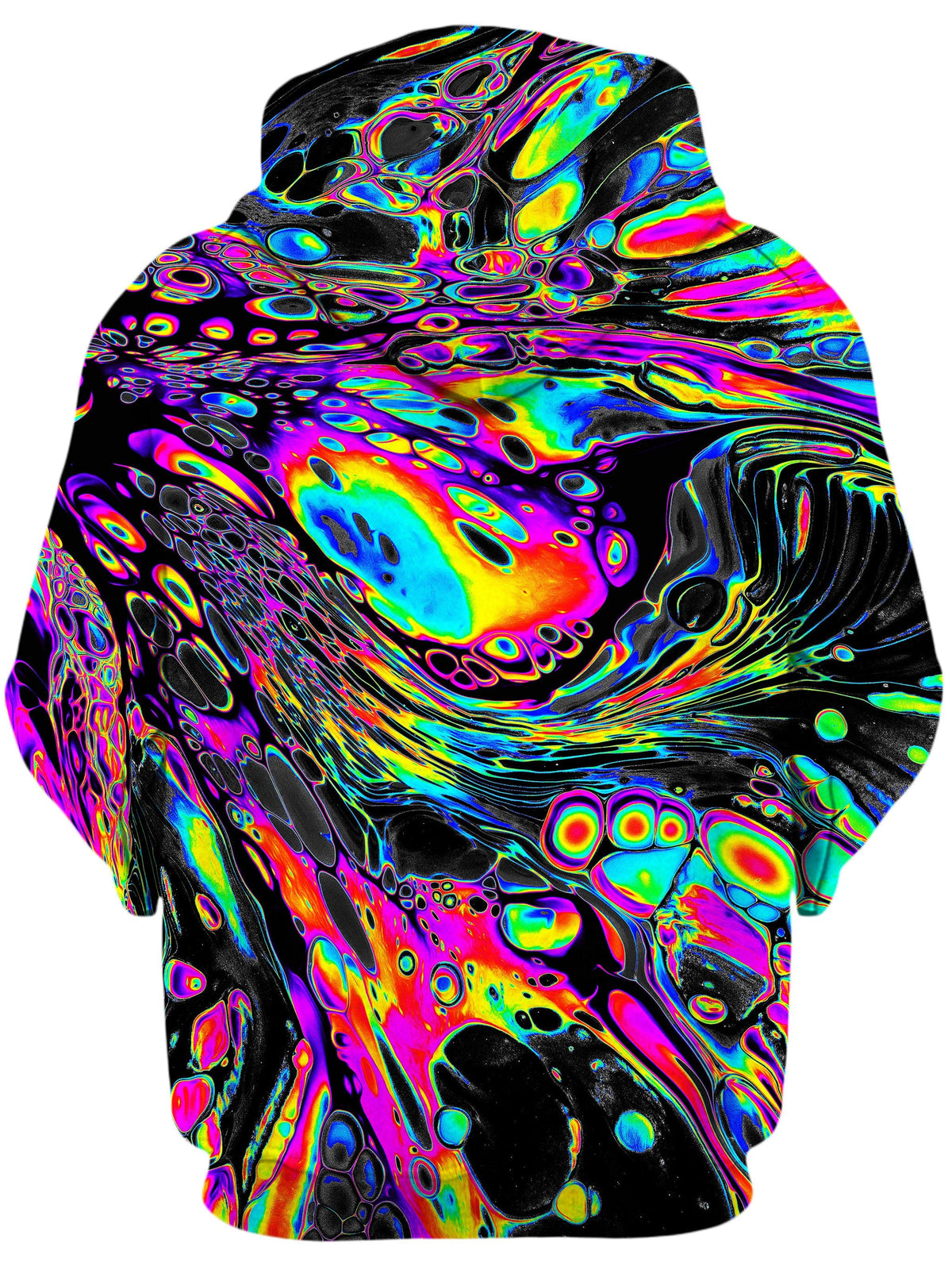 Rainbow Magma Unisex Zip-Up Hoodie -Moonbestprint
