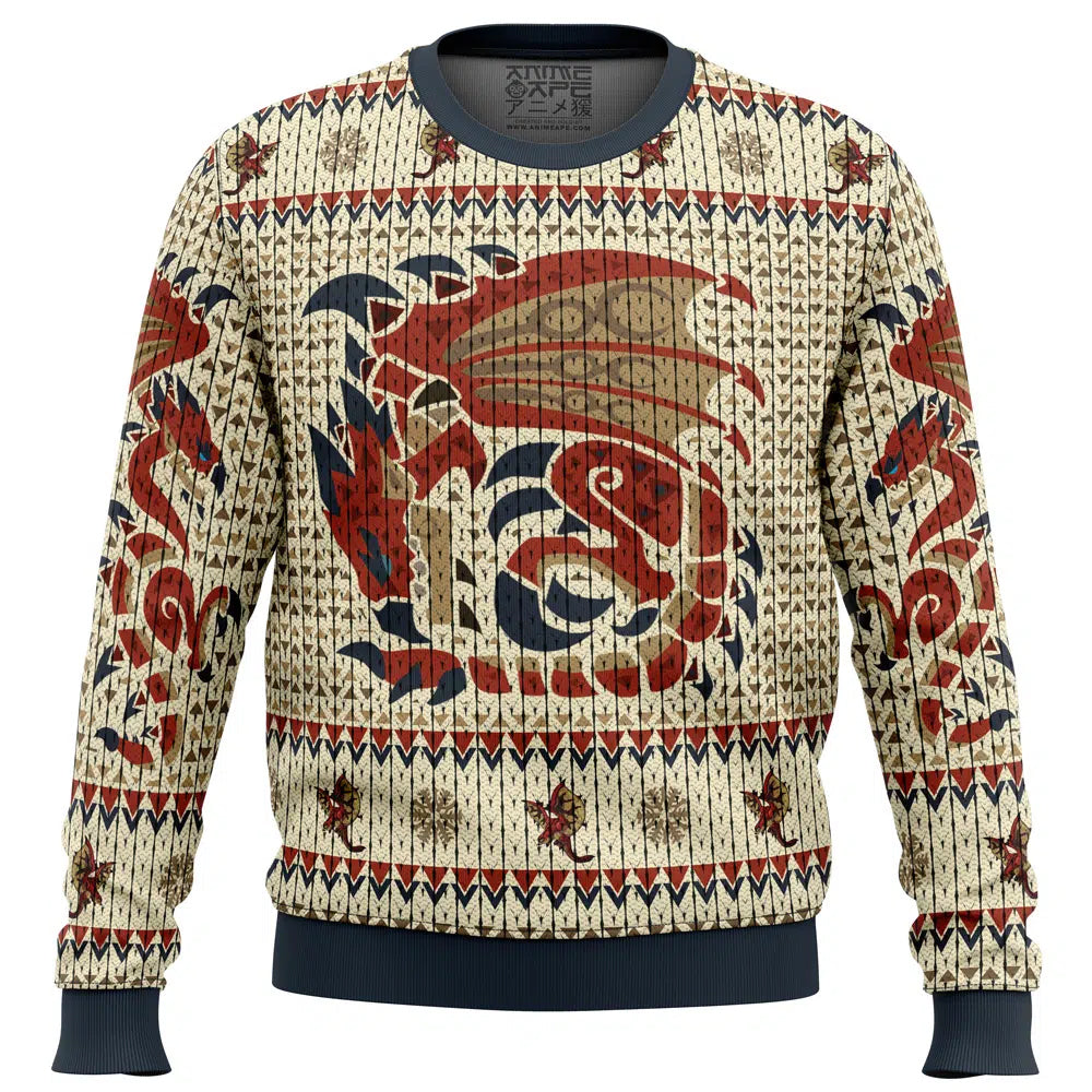 Rathalos Monster Hunter Ugly Christmas Sweater – Moonbestprint