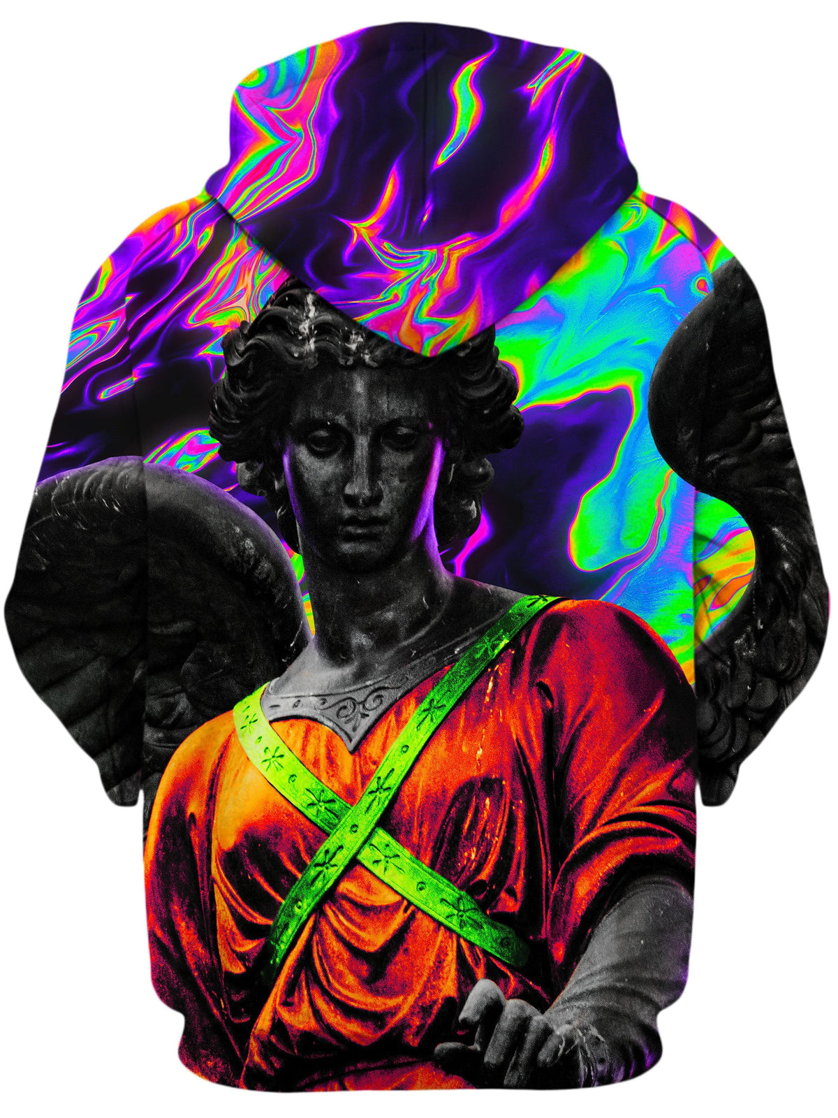 Rave Angel Unisex Hoodie -Moonbestprint