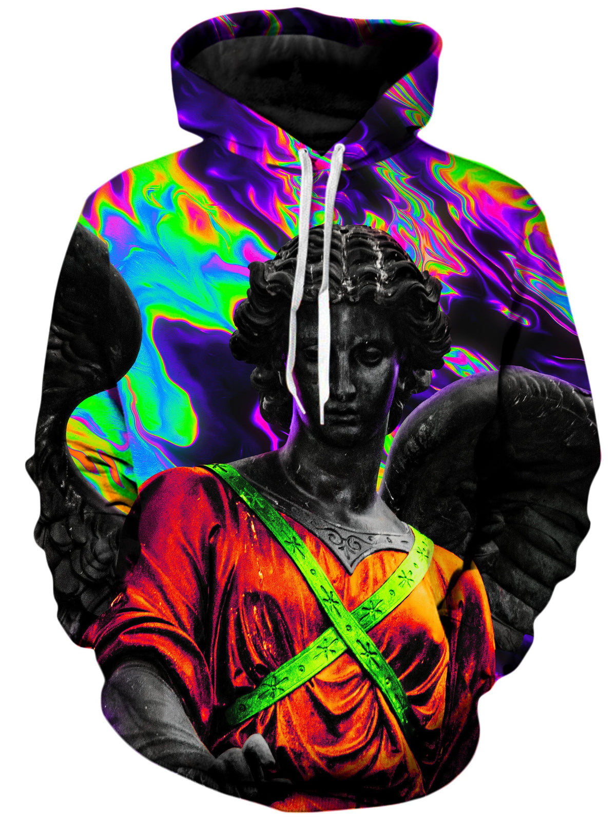 Rave Angel Unisex Hoodie -Moonbestprint