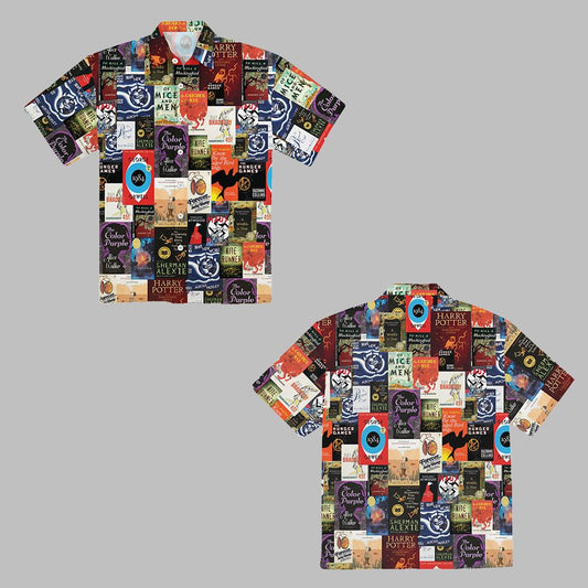 Read Banned Books 3D Printing Hawaiian Shirt Book Lovers Gift - Moonbestprint